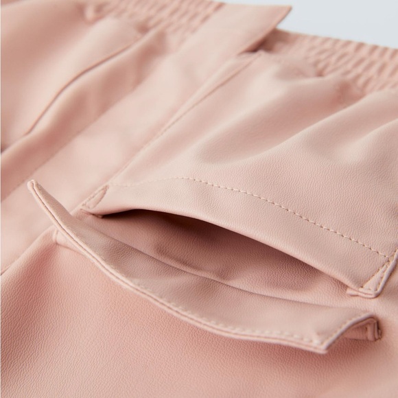 Zara Faux Leather Bomber - Picture 4 of 8